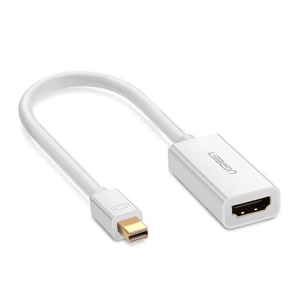 UGreen Mini DP to HDMI Converter 1080p (White) 10460 (4826838302820) UGreen Mini DP to HDMI Converter 1080p (White) 10460 (4826838302820)